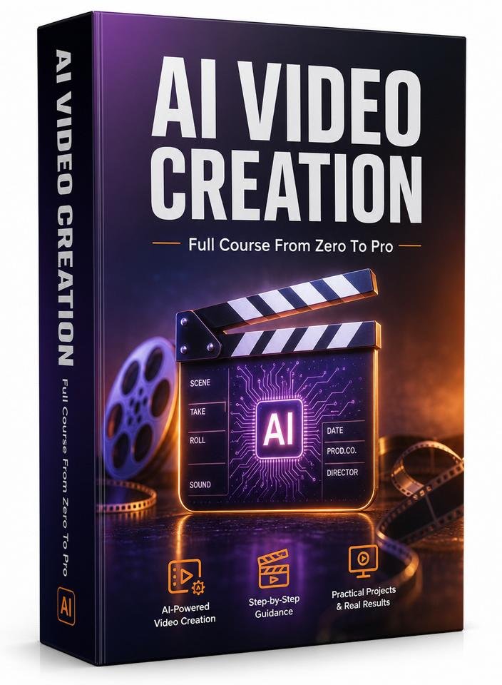 AI Video Creation full course premium eBook cover